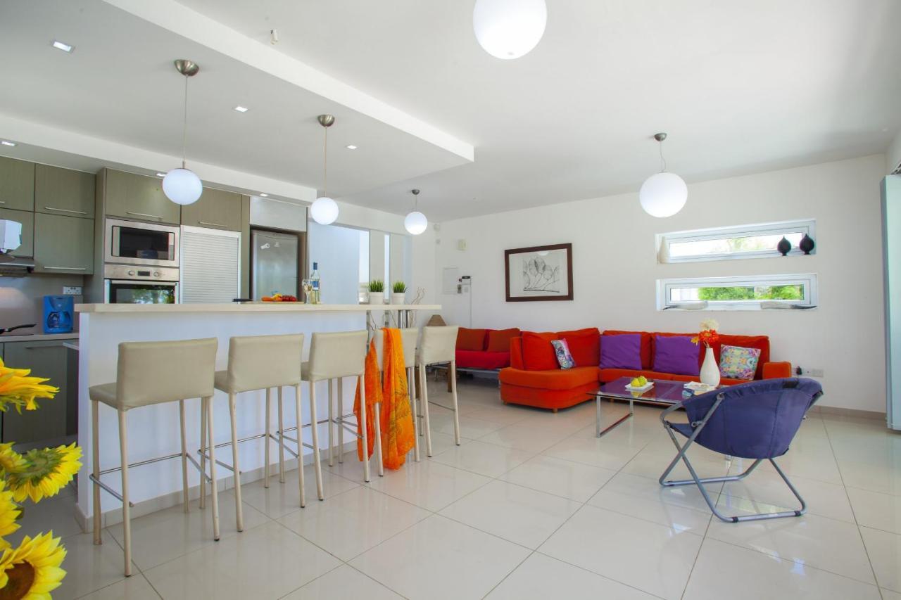Ayia Thekla Seafront Villa Lavender Ajia Napa Zewnętrze zdjęcie